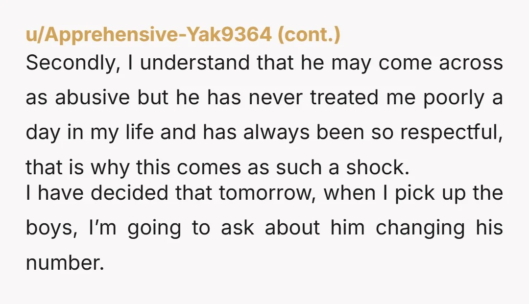 u/AussieGirl27
Sounds like he is having a mental health issue. I wouldn't go back until he gets help.
Does he have friends or family that can help him?