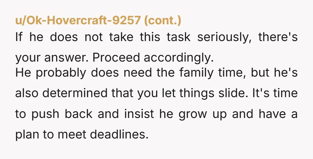 u/Rich-Zebra-8261 Some people have family with chronic illnesses. Be lucky you aren’t in and out of emergency rooms. Focus on his performance and output. Follow policy if it impacts his...