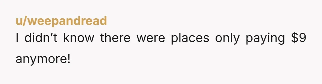 u/ALittleUnsettling That’s awful. So many of my Goodwills employees are amazing Im sad they’re being paid crap wages