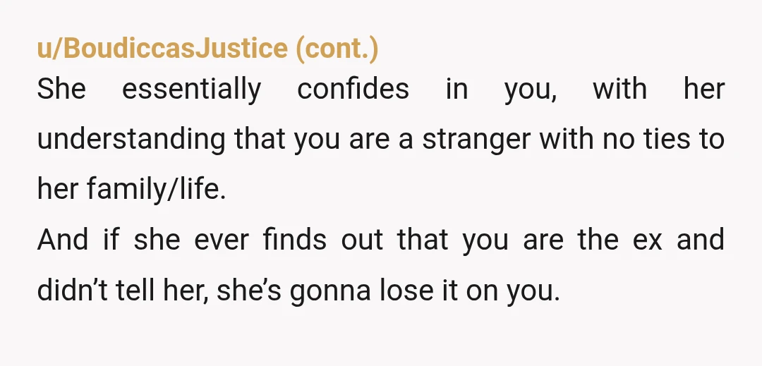 u/Ontas YWBTA, this is a professional relationship, she is your client not your friend no matter how nice she might be, and also what would it accomplish other than making...