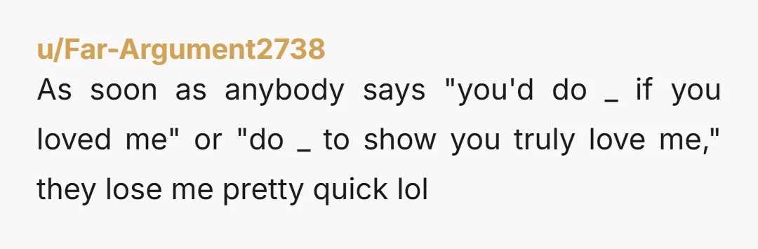 u/Small-Professor-7015 EHS. You for saying dirty sandals and her for trying to make you smell her feet.
