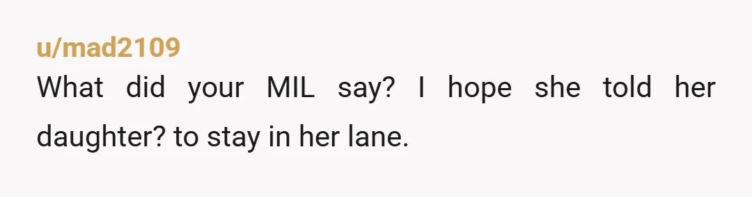 u/Devi_Moonbeam
I would have been livid. You showed enormous restraint