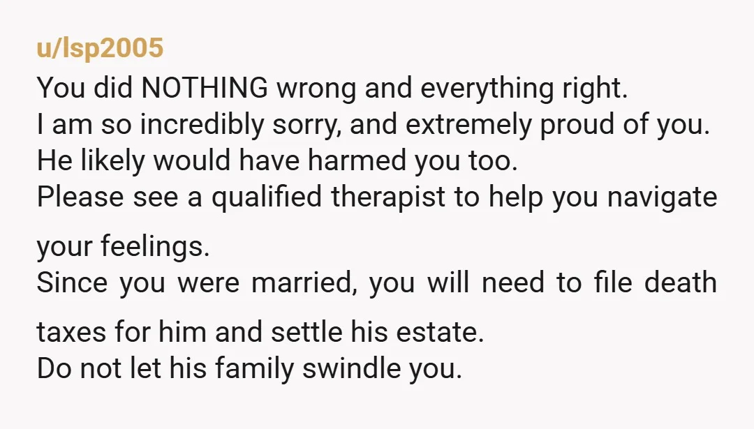 u/duckieglow
If you had stayed, he would have killed you.
I'm so sorry, OP.
May you find peace and happiness in your lifetime