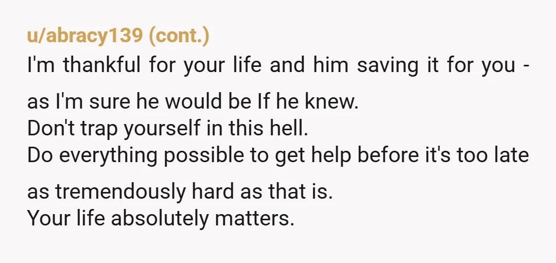 u/heckitall0 Thank you, everyone, for your kind comments. I have read every single word and they have all hit me just as hard as yesterday. Today feels a little more...