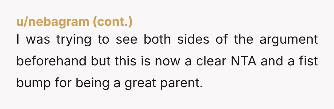 u/anondogfree NTA. Your brother saying Carly is a “problem” is a red flag. Does he have kids? What if he had a deaf or blind child? Or a child that...