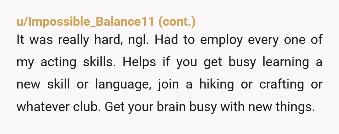 u/agirlsknowsthings Girl get good at pretending and not being in the mood. Tell him the debt is stressing you out and you can’t get sexy stressing. Maybe he’ll help pay...
