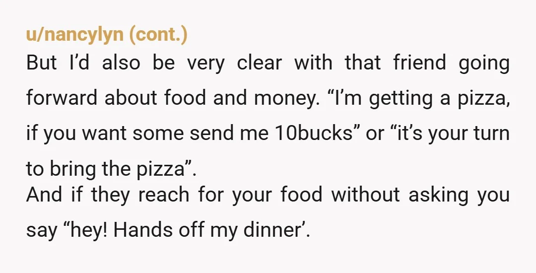 u/Wonderful_Ad_6089 NTA. But you should have said something in the moment. If you were okay with one slice, then when he took that one, saying "I really only ordered enough...
