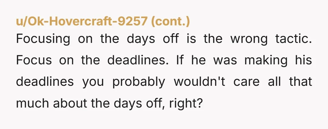 u/BranchManager69 If they have the time can’t do anything. It exists to be used. But you don’t have to give raises either. I have been in similar situations and that’s...