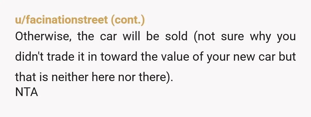 u/Designer_Thought2907
Yeah don't sell it to him or make any sort of deal.
Family will bite you in the ass, if you don't help them by giving free stuff