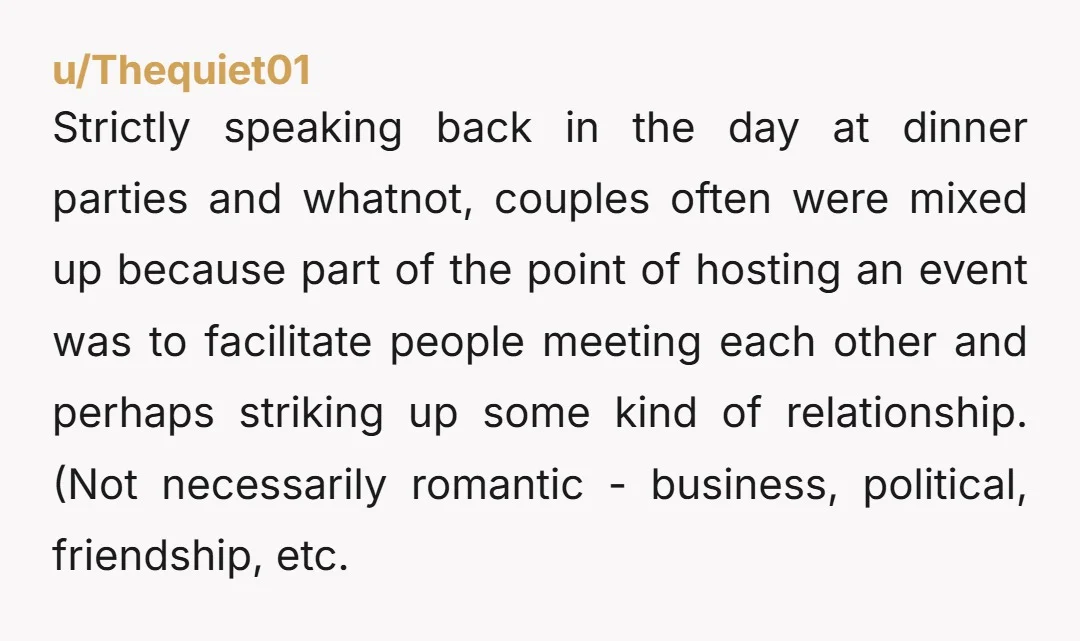 u/BigWhiteDog
I'd leave.
I don't like other people as much as I love my partner, who would be extremely uncomfortable in that situation anyway.