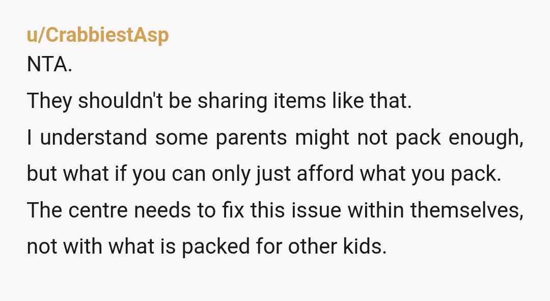 u/Longjumping-Plant617 NTA. Clothes are too expensive and they grow out of them too fast for us not to get every cent worth of wear out of them. It also though,...