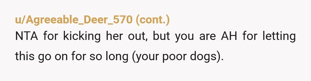 u/nervous-lizard They’ll call you the AH when the dog bites the kid because he doesn’t leave it alone too. It sounds like you don’t just have a SIL problem, but...
