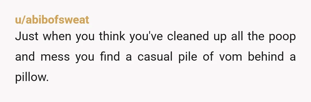 u/VolatilePeach The fact that she said children that are messy are “poorly trained” is quite disturbing. It makes me think she’ll be controlling and abusive as a mom if she...