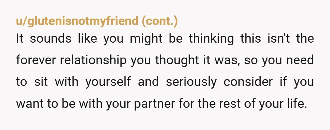 u/ChickenLatte9 This post said so much and also nothing at all. Please come back with the pertinent details. Based on this post, as written, the relationship is over.