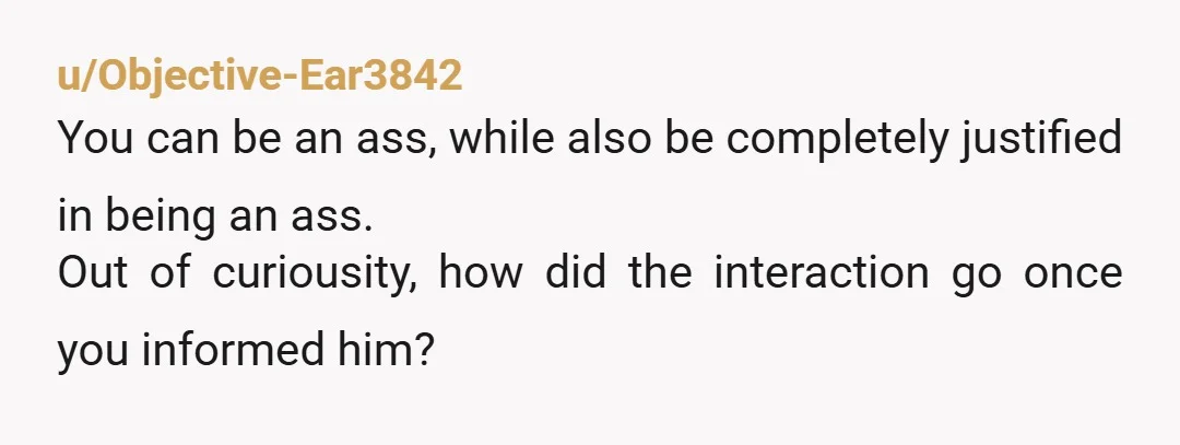 u/IngenuityFun8910 YTA. Not because of that guy. He’s a d and he deserved it, but knowingly spreading a disease to someone irresponsible is a d move. If he gets sick,...