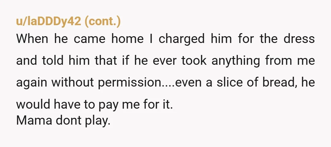 u/luxafelicity I thought this was going to be a "I put Miralax in it" story, but this is a much better alternative. You're not poisoning anyone and running the risk...
