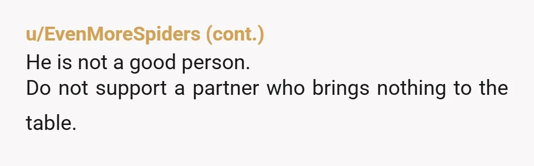 u/BigBirdsBrain He made a life move without you and then reframed it like it’s for your growth, that’s not partnership. Take the space, get stable, and don’t ignore what this...