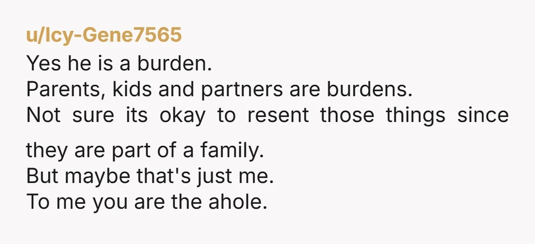 u/Usual-Plankton5948 Only 1 other person has acknowledged that she says hes been only her husband for a week. But...you've lived together for 3 YEARS. This is not something new. This...