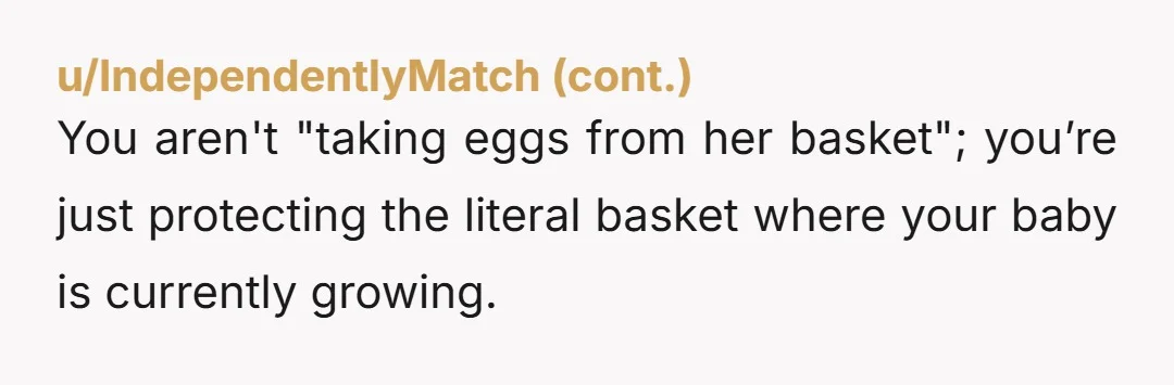 u/Cosmicshimmer
NTA. You come first, not your mother. You are doing for you because you know what she’s like.