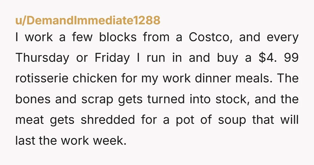 u/Anna_Lemming Are you me? lol. I love making soup on the weekend and I can eat it for days. I do end up sharing with friends as well, as they...