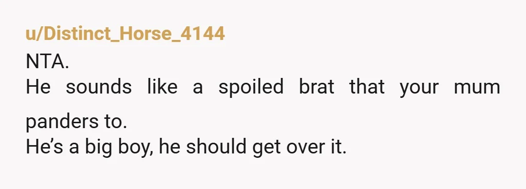 u/CustardMajestic3459 NTA - her mom is rude. Her mom isn’t respectful of her own daughter and there will be a time when her and her mom will go no contact….