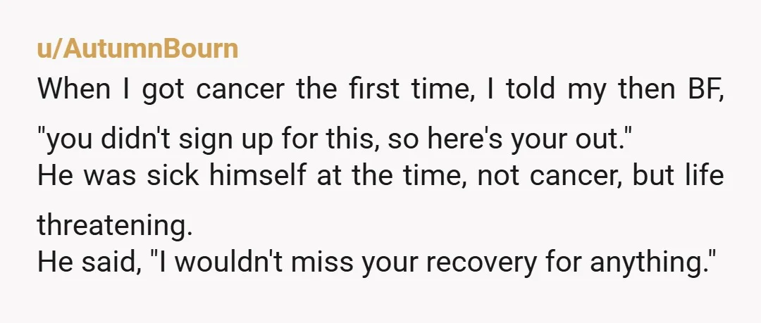 u/magus448
I’d hate to be him and meet you later after the breakup if you pull through without telling him.
Him learning what happened will be a massive blow.