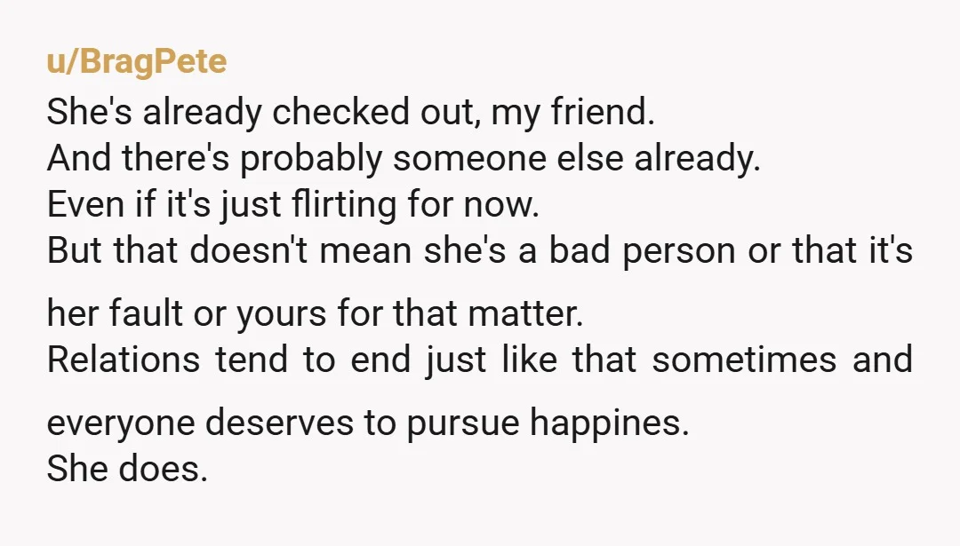 u/BoredBKK So where exactly is she going to be staying for this one week "break" that she needs to move all her stuff out for. Either she's breaking up with...