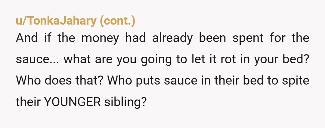 u/Live_Benefit_6619
If $6 was make or break yall shouldn’t have gotten pizzas or toppings? Or your mum should have paid for it.