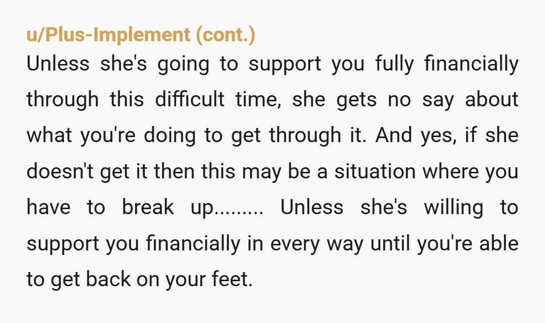 u/stephencua2001 You don't sound happy. You probably can't afford a girlfriend right now, especially one who causes you this much grief. 6 months isn't that much of a sunk cost....