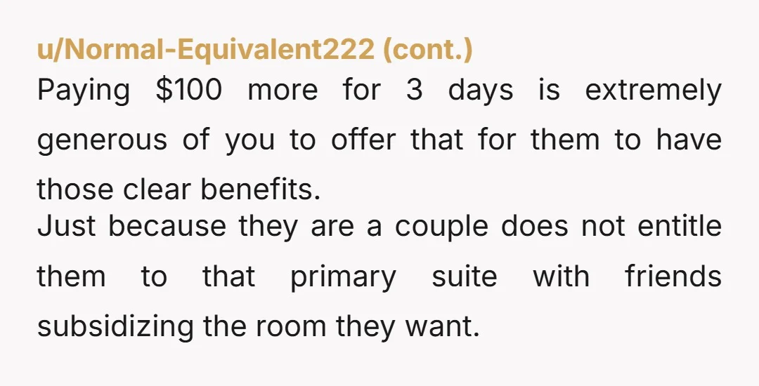 u/Legal-Stage-302
If I had to sleep on a couch in the common room I would just not go.