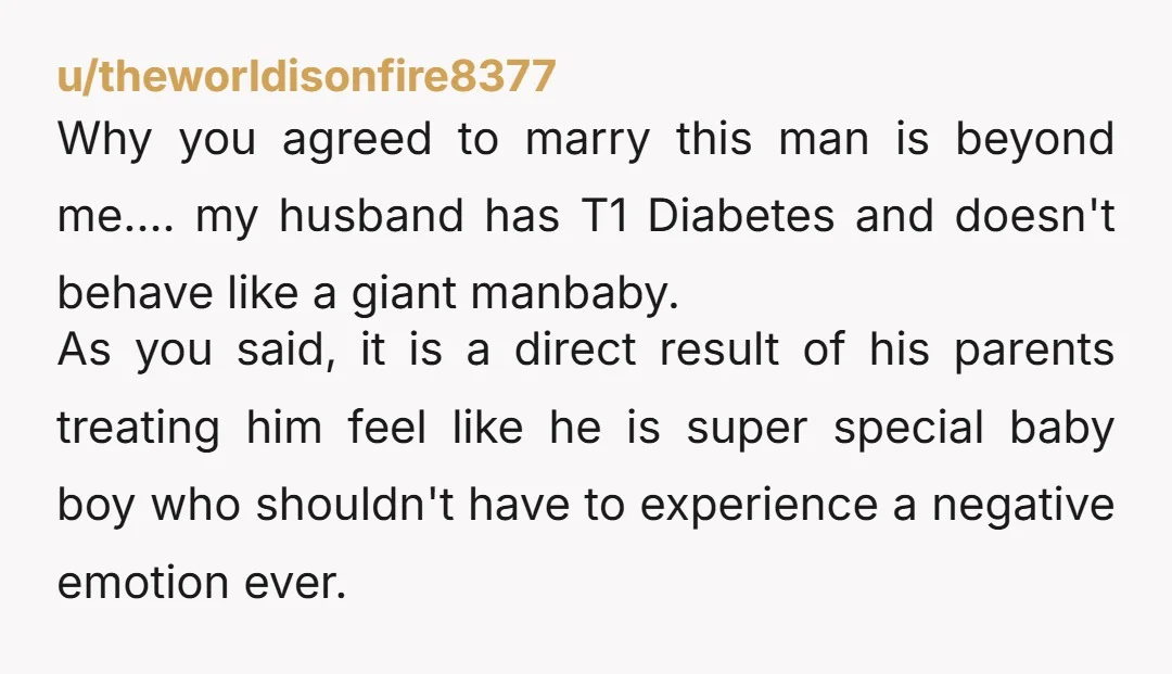 u/two-of-me I mean, you’re not wrong for not coddling him. You’re wrong for enabling a lot of this behavior like going back to the restaurant to get what they forgot...