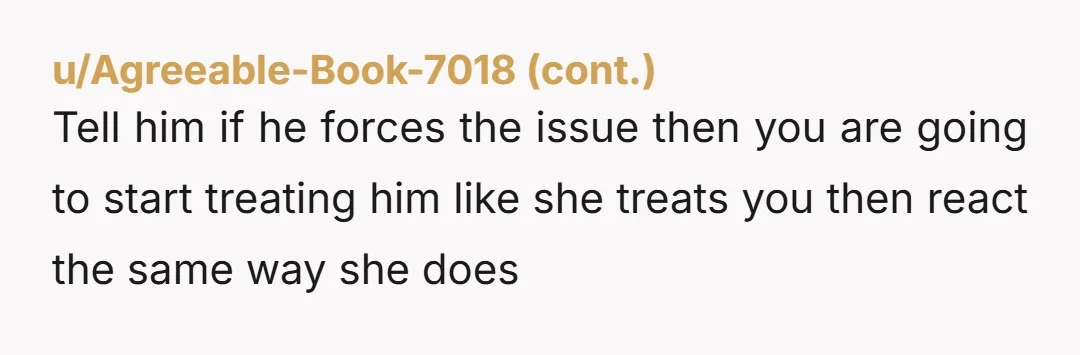 u/catchyourwave NTA. I think you’ll get that a lot here. So instead of elaborating, I’m going to give you advice. To maintain a relationship with your sister that isn’t frustrating...