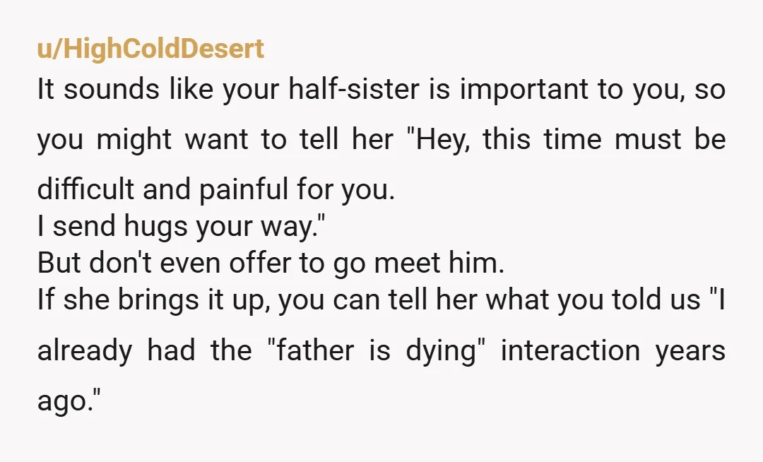 u/Tall-Ear-3406 I’ll tell you what my therapist told me: most people never get to the healthy level of detachment you have. Only do things if you want to do them...