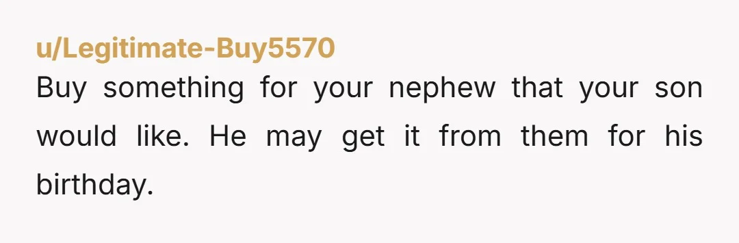 u/DeniseGunn
I’d start gifting them cheaper things as a subtle hint that you know what they’re doing.