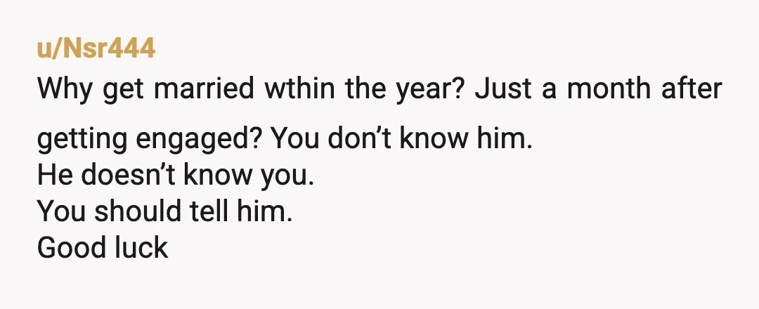 u/Jatin1976
Yes you would be the AH. This major thing to hide from a partner and will destroy your relationship later on.