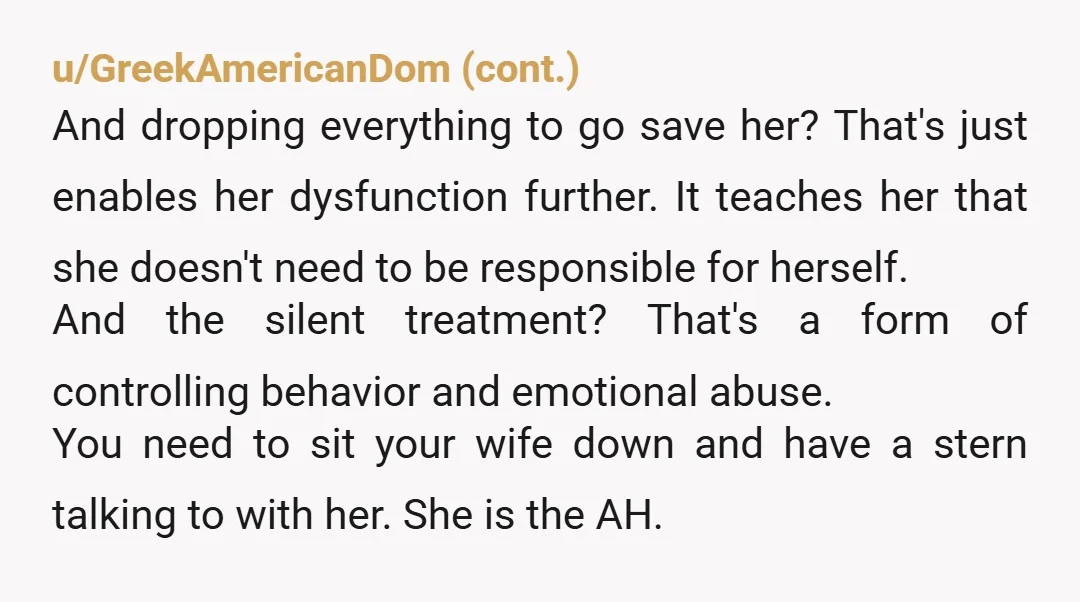 u/zxylady If your wife can't order AAA by herself she probably shouldn't be allowed to drive or take care of children. What does she do when she has to take...