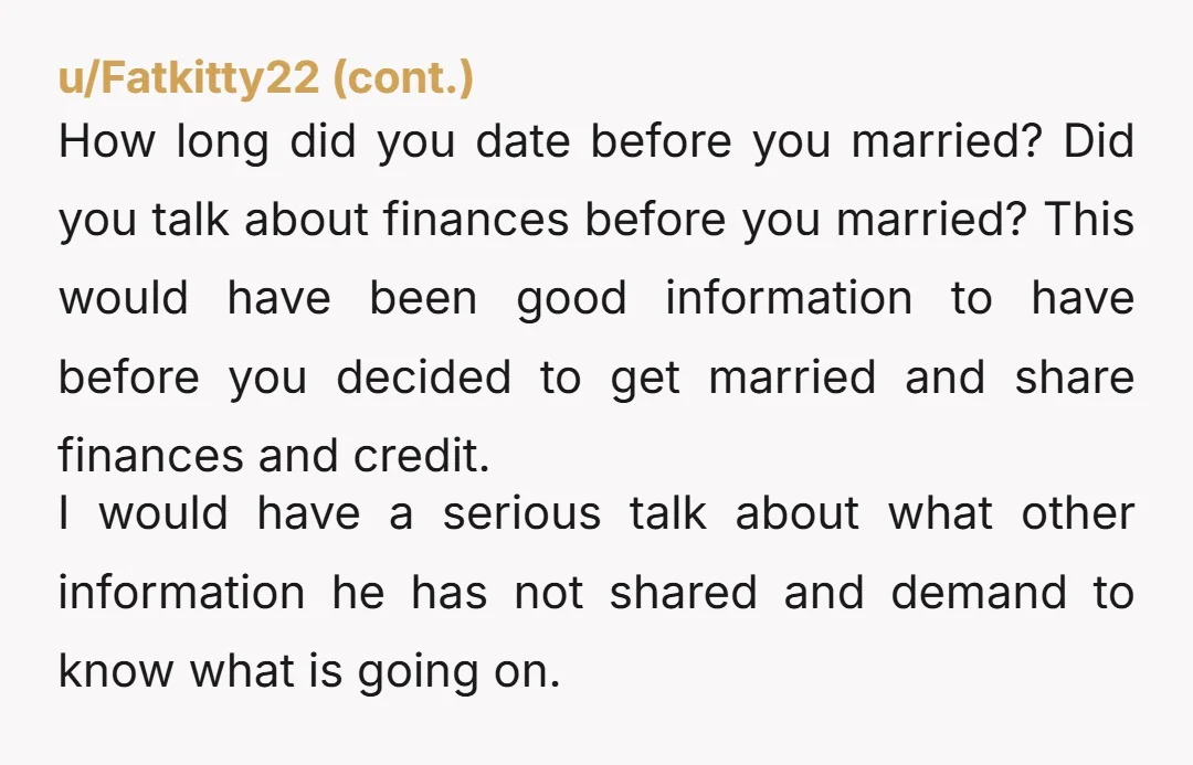 u/TillWeHaveReplicator I would never say, "Divorce a man because his d--k doesn't work." And YOU aren't saying that either. He let you think you were having marital problems for years,...