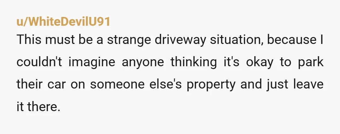 u/outlier74 My old little old lady landlord used to hire a nine year old to throw a rock through the back window of drivers who parked in her spaces in...