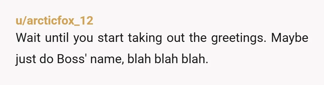 u/Altruistic-Slide-512
Omg, omg, omg. This petty is next-level. You are living rent-free in his head! Well done!