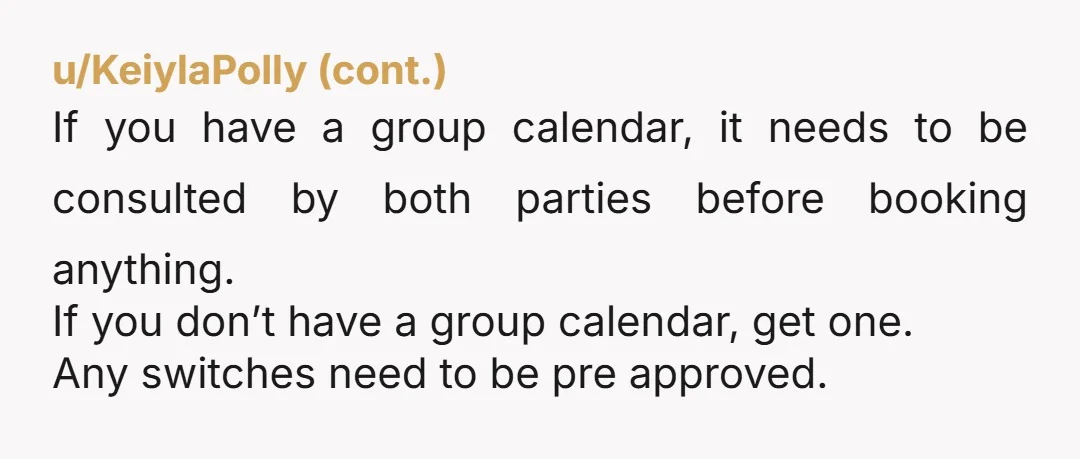 u/Far_Prior1058 You are not wrong. This is deliberate on their part. Please tell me you are keeping track of each of these incidents. Their lack of planning is not your...