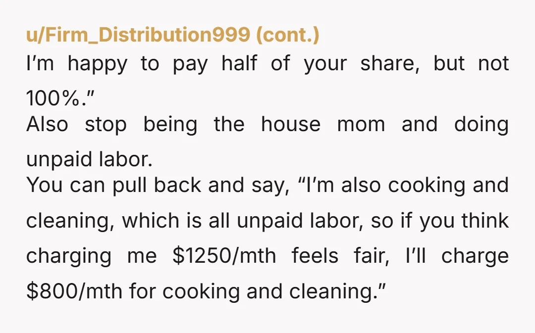 u/nonniewobbles
lmao
this man wants you to scrub his toilets and pay his mortgage and you're not sure what to do?
come on.