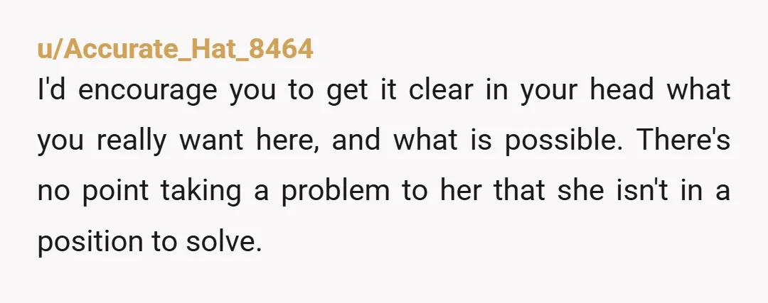u/dividedsky58 10 years, and this has been going for 8? And there hasn't been any discussion about this? Some sort of timeline about how she needs to figure out her...