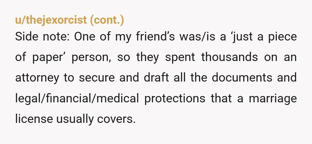 u/MegaromStingscream
You definitely got played for at least 2 years there.
There is no way to make someone understand something they actively choose to not understand.
