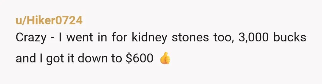 u/15012L-train Bruh. Insurance sucks. We were trying to arrange medical transport for a relative. The 3rd party ambulance service said it was going to be $5k. For a 1.7 mile...