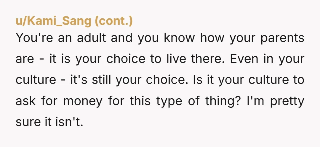 u/Malice_A4thot INFO: did she actually ask you to chaperone the zoo trip? And how are your middle brother’s mental health struggles relevant to this?