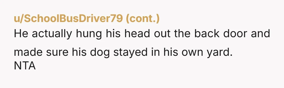 u/Gloomy_Shallot7521 NTA, you didn't make the first bad impression, they did by leaving dog crap on your yard multiple times for (apparently) years before you even moved in there.