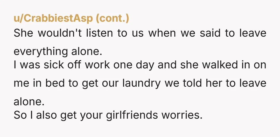 u/eineButter NTA but there may be more to your wife's wish for privacy. Maybe your patents have crossed boundaries before? Or perhaps her parents and she is projecting. Or something...