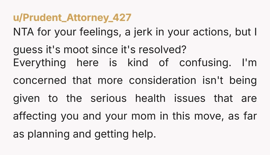 u/Key_Sprinkles_5410 I read your sister’s post. Those people are not her friends to be treating her like that. I’m perplexed how they can treat her so poorly yet absolutely can’t...