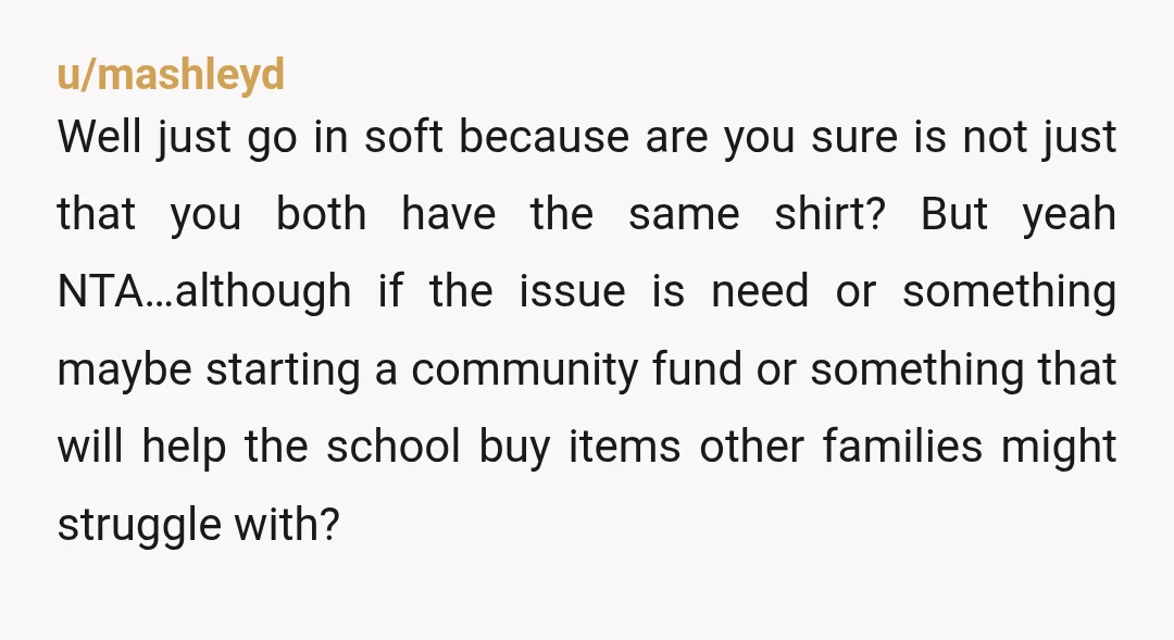 u/Golden_Tails
Our daycare used wipes, diapers and pull ups as needed - but the clothes, I'd be mad if they gave her clothes away.
NTA.