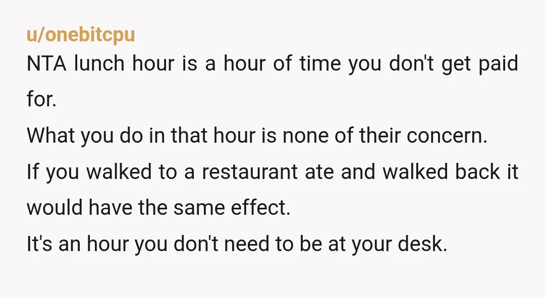u/CalamityClambake I am a business owner. If one of my employees got hurt while working when off the clock, it would be a huge liability issue for me. You are...